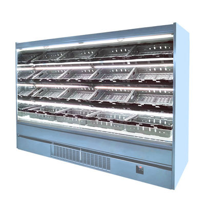 وصل کردن کابینت نمایشگر یخچال دار با صفحه نمایش جلو باز میوه سبزیجات