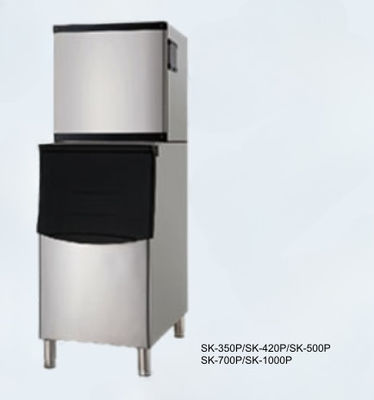 دستگاه یخ مکعبی نوع مدولار Sk-350p بدون برچیدن تمیز کردن دسر کوچک تجاری