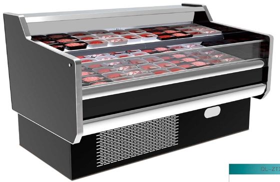 قفسه دوتایی طرح MC3 سوپرمارکت میت Deli Case قصابی فروشگاه رفاه