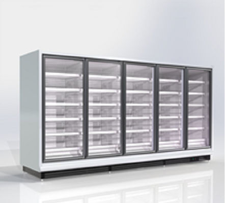 نوع ریموت 220 ولتی یخچال فریزر درب شیشه ای عمودی R290